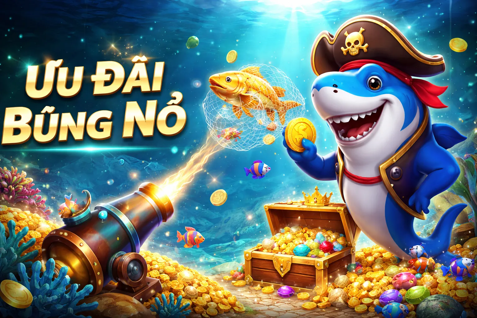 Khuyến mãi bắn cá K9CC